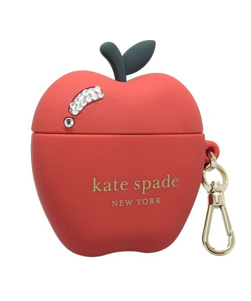 kate spade new york(ケイトスペードニューヨーク)/【kate spade new york(ケイトスペード)】kate spade new york ケイトスペード On A Roll Apple Airpod/レッド系