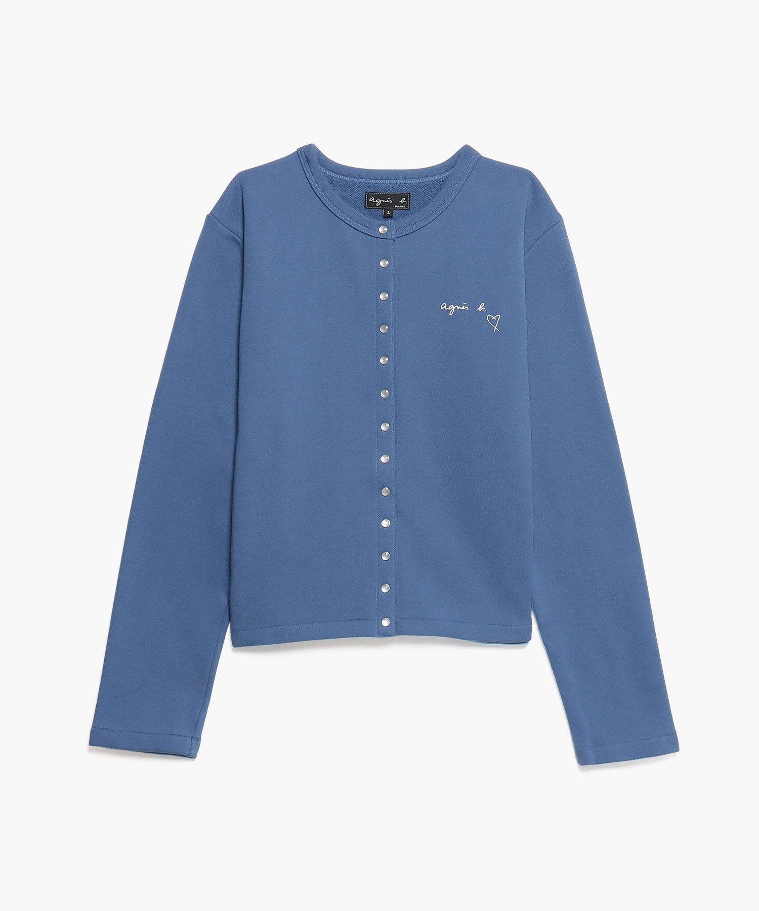 Web限定 Sdf0 Cardigan ロゴカーディガンプレッション アニエスベー ファム Agnes B Femme Magaseek Web限定 Sdf0 Cardigan ロゴカーディガンプレッション アニエスベー ファム Agnes B Femme Magaseek
