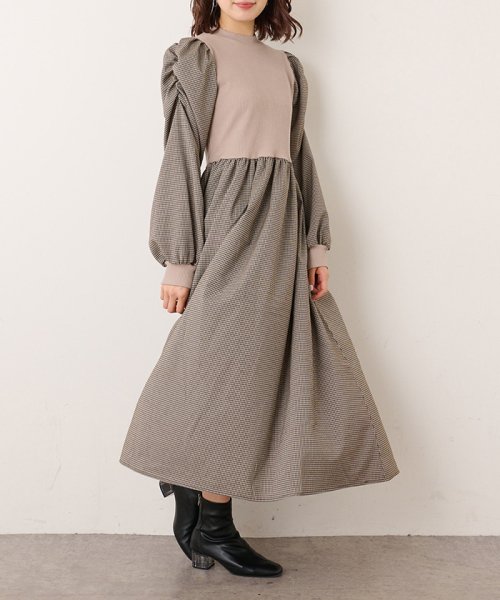 セール ガンクラブチェック ドッキングワンピース ナイスクラップ アウトレット Nice Claup Outlet Magaseek