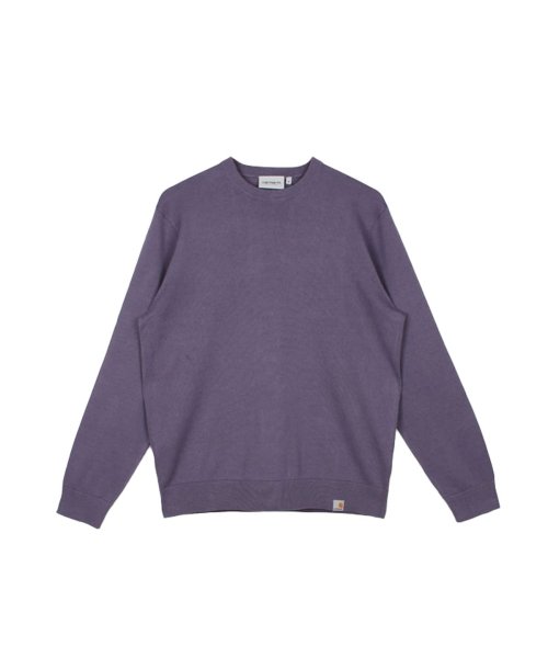 カーハート carhartt WIP ニット セーター 長袖 メンズ 無地 PLAYOFF SWEATER ブラック グレー ネイビー ブルー  パープル 黒 I(504352837) | カーハート(carhartt) - MAGASEEK