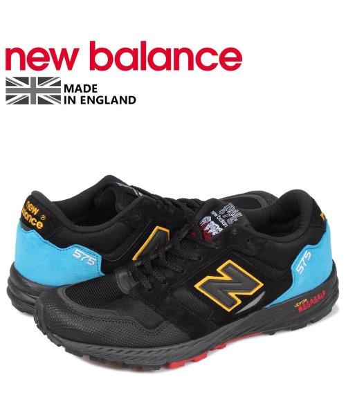 new balance(ニューバランス)/ニューバランス new balance 575 スニーカー メンズ Dワイズ MADE IN UK ブラック 黒 MTL575UT/ベージュ