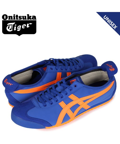 オニツカタイガー Onitsukatiger オニツカタイガー Onitsuka Tiger メキシコ 66 スニーカー メンズ レディース Mexico 66 ブルー 11b497 401 Magaseek
