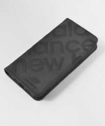 Mーfactory(エムファクトリー)/iphone13 ケース 手帳型 iphone13pro ケース ブランド ニューバランス newbalance スエード iphone13promax/ブラック
