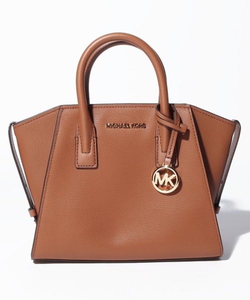 MICHAEL KORS(マイケルコース)/【MICHAEL KORS】マイケルコース　AVRIL　SM TOP ZIP SATCHEL　ハンドバッグ/ブラウン系