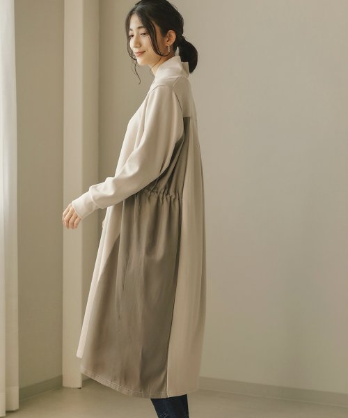 セール 異素材切替ワンピース ブージュルード Bou Jeloud Magaseek