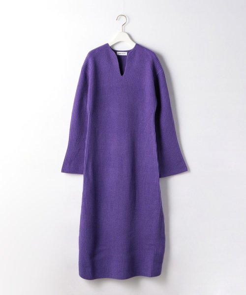 Emmel Refines エメル リファインズ Em キーネック アゼ ワンピース ニットワンピ エメル リファインズ Emmel Refines Magaseek