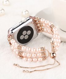 aimoha(aimoha（アイモハ）)/Apple Watch Band/アップルウォッチバンド ストレッチナイロンタイプ 〈38－40mm、42－44mm用〉/ピンク