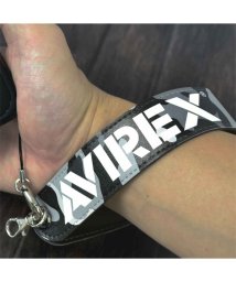 AVIREX(AVIREX)/ストラップ ブランド AVIREX アヴィレックス avirex メンズ ハンドストラップ レザー スマホ ハンドストラップ 落下防止 iphone13/ブラック