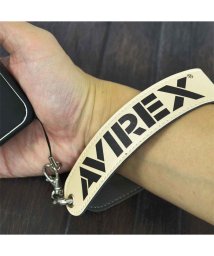AVIREX(AVIREX)/ストラップ ブランド AVIREX アヴィレックス avirex メンズ ハンドストラップ レザー スマホ ハンドストラップ 落下防止 iphone13/ベージュ