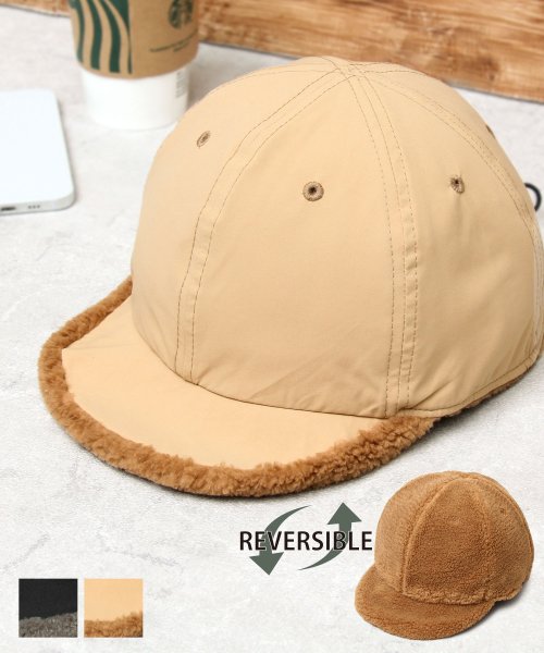 セール Ruben ルーベン リバーシブル ショートブリム ボアキャップ プードルボア キャップ エーエムエスセレクト Ams Select Magaseek