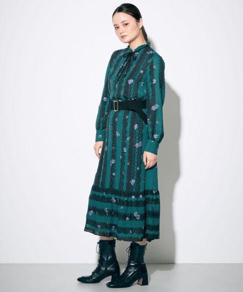 人気の贈り物が レースプリント刺繍ワンピース ワンピース ドレス Www Azns Org