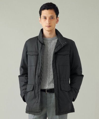 【ZEGNA】ELECTA_ラミネート M65ブルゾンコート