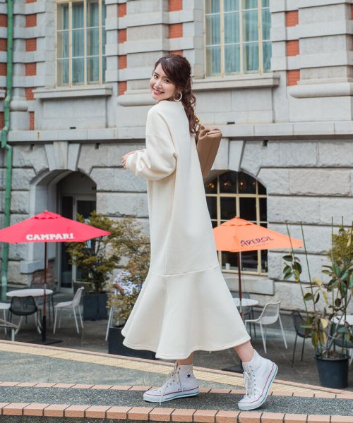 セール ウラキモウフレアワンピース Long 洗濯機で洗える ビッキー Vicky Magaseek セール ウラキモウフレアワンピース Long 洗濯機で洗える ビッキー Vicky Magaseek