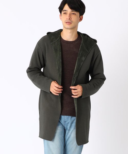セール 裏シャギー フード付きカーディガン コムサイズム メンズ Comme Ca Ism Mens Magaseek