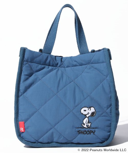 ｒｏｏｔｏｔｅ Rootote スヌーピー Snoopy キルティング ショルダー付 Ip スクエアキルト Peanuts 7b 19 Magaseek