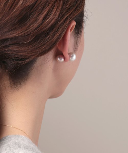 Manon S Selection バックキャッチコットンパールピアス サンキョウショウカイ Sankyoshokai Magaseek