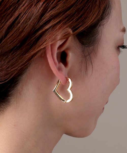 Manon S Selection ハートフープピアス サンキョウショウカイ Sankyoshokai Magaseek Manon S Selection ハートフープピアス サンキョウショウカイ Sankyoshokai Magaseek
