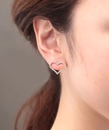 sankyoshokai/[Manon's Selection] ストーンハートキャッチピアス/504359680