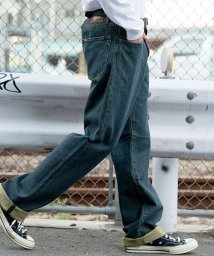 Hanes ベーシックレギュラーストレートデニムパンツ メンズ ヘインズ ジーンズ ジーパン Gパン ストレート ワイド 太め ボトムス インディゴ カジュア ヘインズ Hanes Magaseek