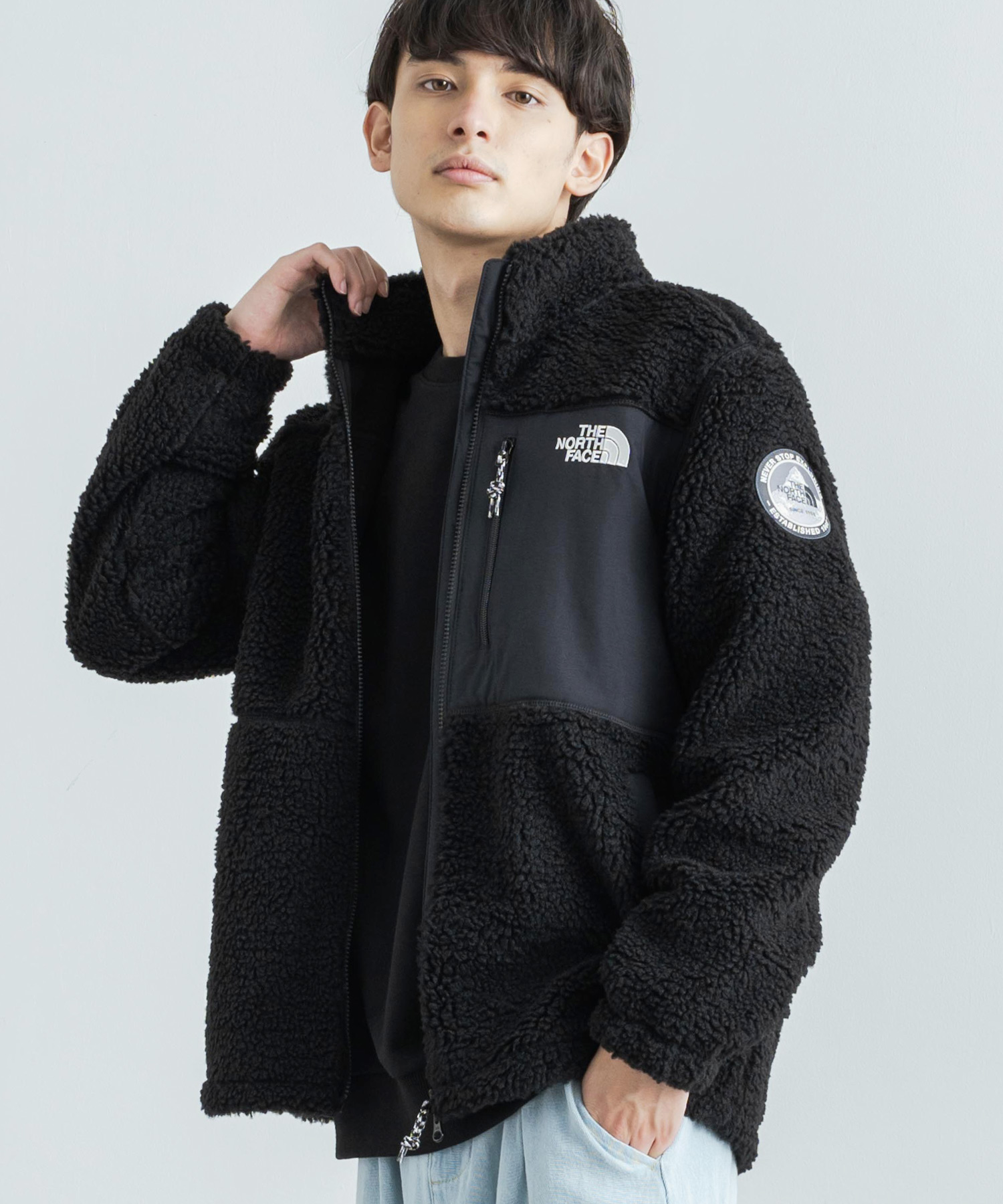 THE NORTH FACE ノースフェイス 韓国 PLAY GREEN FLEECE JACKET メンズ