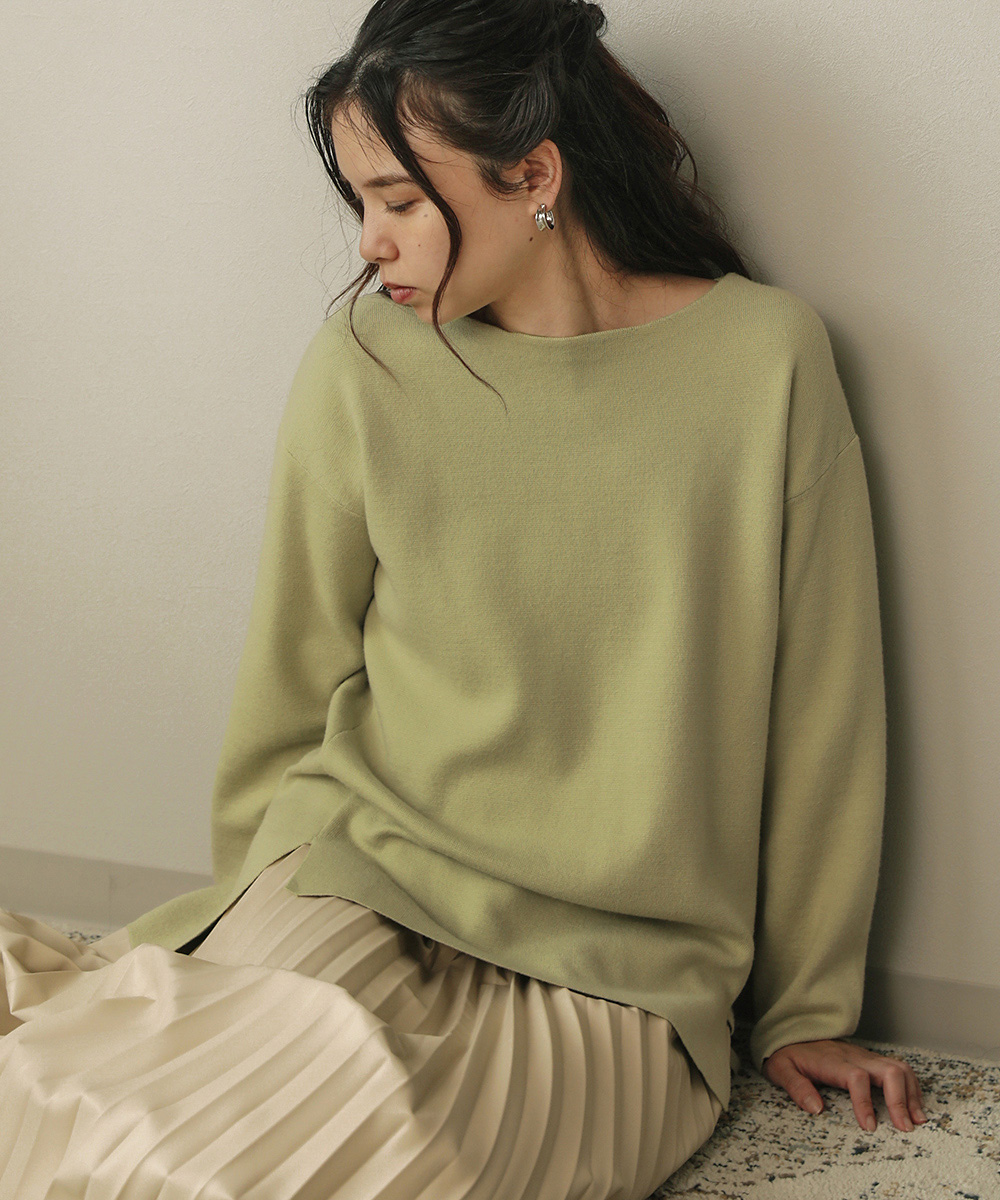 値引 Deuxieme Classe サイドスリットニット 大きいサイズ アンゴラ 毛 ニット セーター Amcorp Com Sg