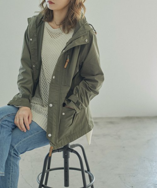 セール もこもこあったかいボアライナー付き モッズコート レディース フード付き 秋冬 アウター レディース モッズジャケット コート レディース 大人カジュアル ミリ ファッションレター Fashion Letter Magaseek