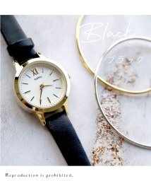 nattito(ナティート)/【メーカー直営店】腕時計 レディース 革ベルト トーチ フィールドワーク ASS146/ブラック