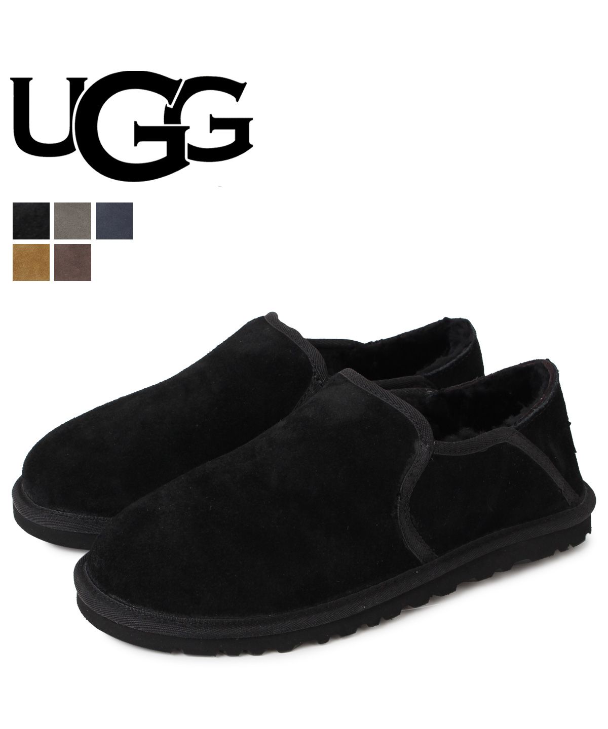 専用ページ　UGG スリッポン　ネイビー&ブラック２点