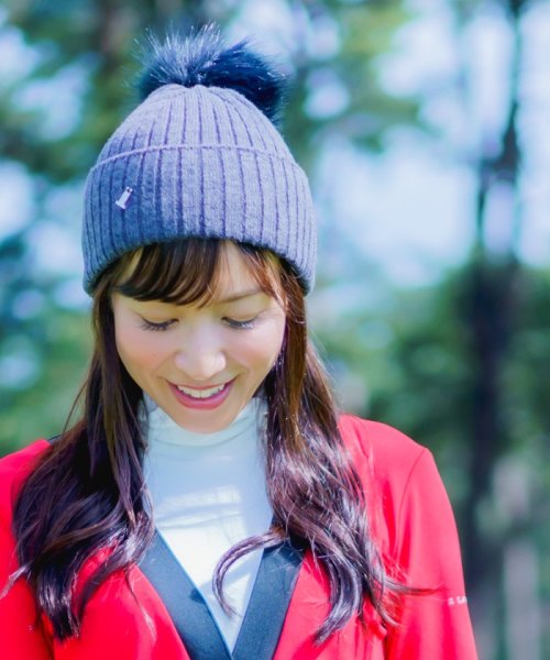 ランバン スポール Lanvin Sport ボンボン付きニットワッチ Magaseek