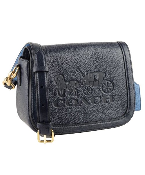 COACH(コーチ)/【Coach(コーチ)】Coach コーチ SADDLE BAG HORSE AND CARRIAGE/ネイビー系