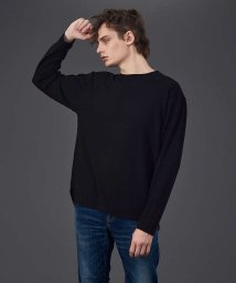5351POURLESHOMMES(5351POURLESHOMMES)/Back Cloth 長袖 Tシャツ/ブラック