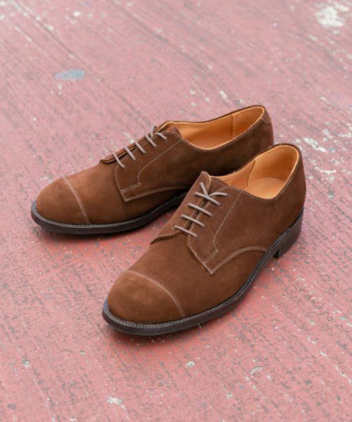 URBAN RESEARCH DOORS(アーバンリサーチドアーズ)/『別注』Sanders×LIFE STYLE TAILOR　Cap Toe Derby Shoe/SNUFF