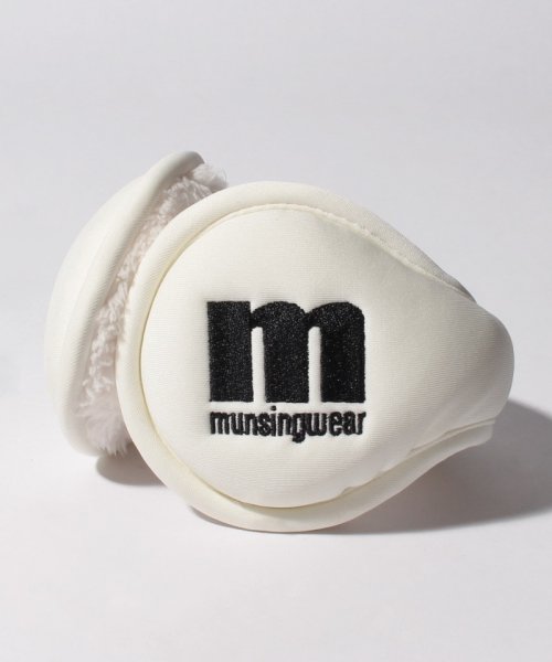 Munsingwear(マンシングウェア)/【ENVOY】バックアームイヤーウォーマー【アウトレット】/ホワイト