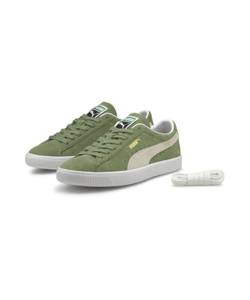 PUMA(プーマ)/ユニセックス スウェード ヴィンテージ スニーカー/DILL-VAPOROUSGRAY-PWHT