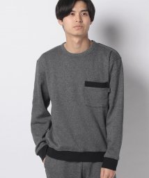 COMME CA MEN(コムサメン)/【セットアップ対応商品】コムサメン ヘリンボーンリラクシングウェア/ブラック