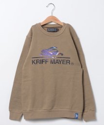 KRIFF MAYER(クリフ メイヤー)/ストレッチスペースクルー(ロゴ)(120～170cm)/ベージュ