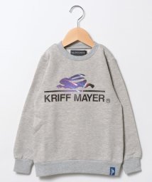 KRIFF MAYER(クリフ メイヤー)/ストレッチスペースクルー(ロゴ)(120～170cm)/グレー