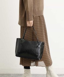 MK MICHEL KLEIN BAG(エムケーミッシェルクランバッグ)/【2WAY】フェイクレザーミニバッグ/ブラック