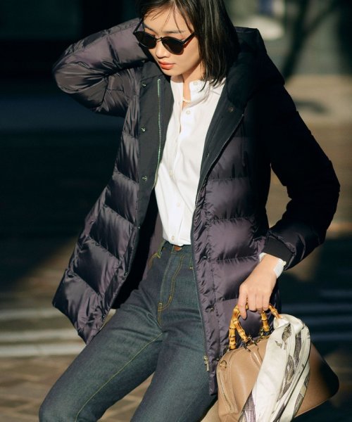 洗える シレータフタ ショート ダウンコート 23区 Nijyusanku Magaseek