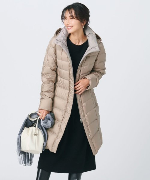 洗える シレータフタ ロング ダウンコート ２３区 大きいサイズ Nijyusanku Large Size Magaseek