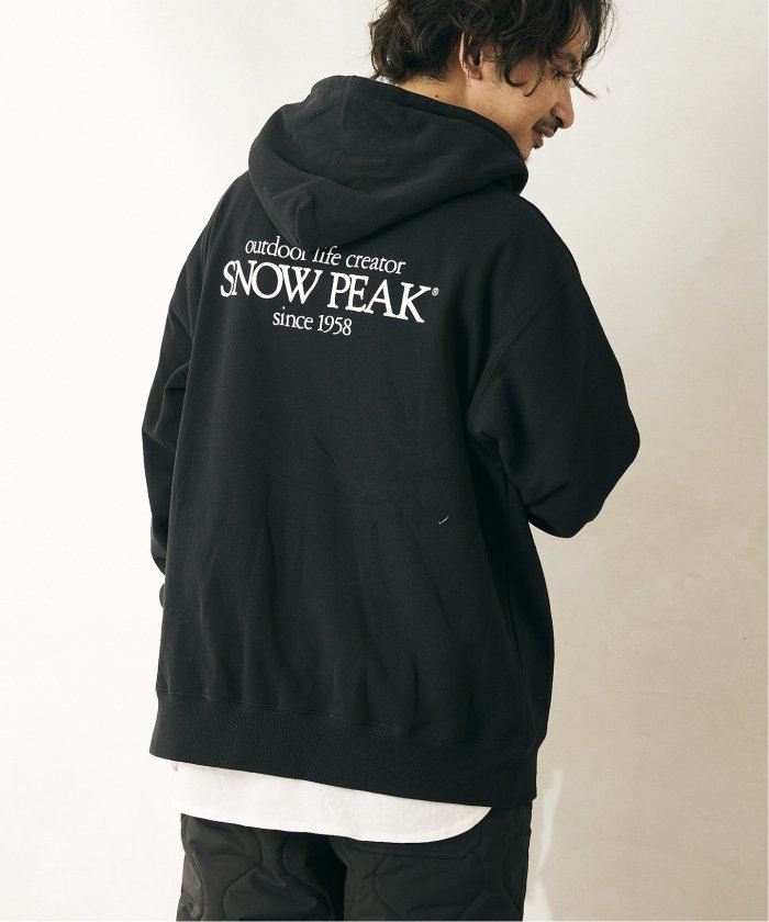 SNOWPEAK/スノーピーク】別注 Classic Logo プリントパーカー