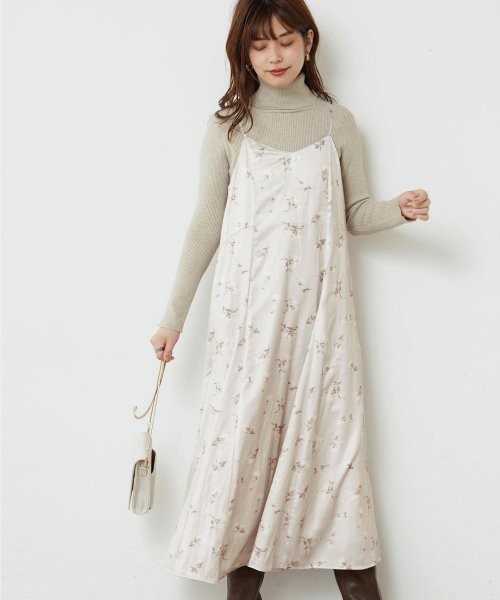 セール Every Very Nice Claup オリジナルフラワーパターンキャミワンピース ナイスクラップ アウトレット Nice Claup Outlet Magaseek