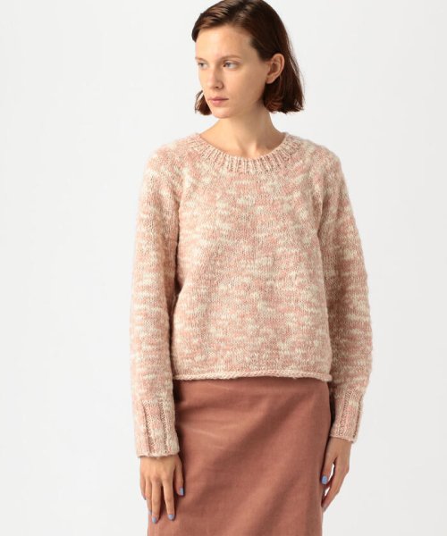 セール スラブムリネハンドニット クルーネックプルオーバー Macphee Macphee Magaseek