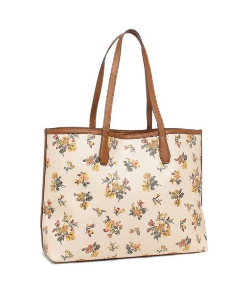 トリーバーチ アウトレット トートバッグ 花柄 ブラウン マルチ レディース Tory Burch 117 トリーバーチ Tory Burch Magaseek
