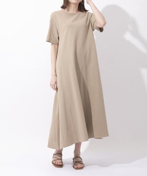 Samantha Green カットワンピース コーヒー染め サマンサタバサ Samantha Thavasa Magaseek
