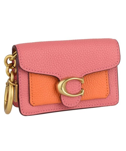 COACH(コーチ)/【Coach(コーチ)】Coach コーチ MINI TABBY POUCH BAG CHARM/ピンク系