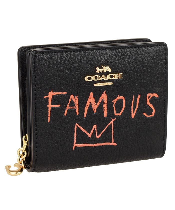 Coach(コーチ)】Coach コーチ COACH X BASQUIAT バスキア SNAP WALLET ...