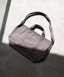 green label relaxing(グリーンレーベルリラクシング)/【別注】＜L.L.Bean＞グローサリー トートバッグ/LT.GRAY