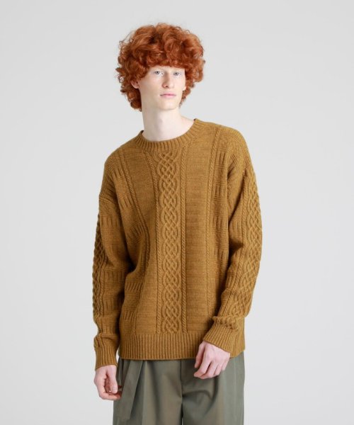 Grey Label ミックスケーブルニット メンズファッション 阪急百貨店公式通販 阪急 Men S Online Store Grey Label ミックスケーブルニット メンズファッション 阪急百貨店公式通販 阪急 Men S Online Store
