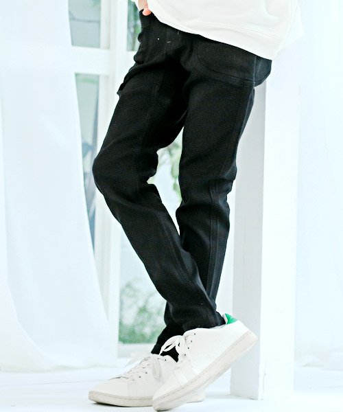 セール ツイルサイドポケットストレッチパンツ スキニーパンツ メンズ ストレッチ 細身 スリム サイドポケット ラグスタイル Luxstyle Magaseek